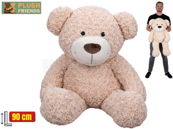Pliušinis žaislas - 903005 - TEADY BEAR - BEIGE - dydis 90 cm