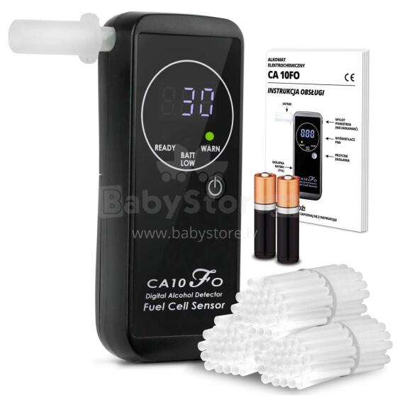 Elektrocheminis alkotesteris CA-10FO + Burnos antgaliai