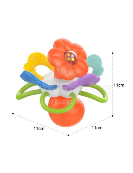 WOOPIE BABY 59394 Rattle Teether Sensory Flower