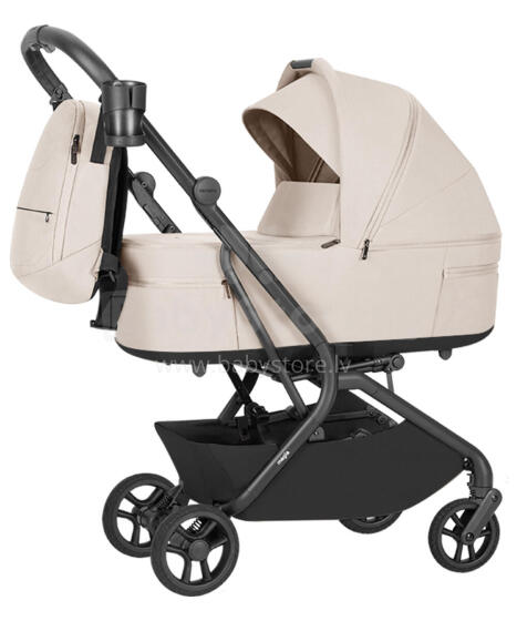 Vaikiškas vežimėlis 2in1 CARRELLO Magia CRL-6655 Laguna Beige