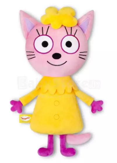 Kids Book   Art.299166 "Three Cats" plush toy: Bublik