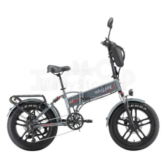 Складной электрический велосипед Skyjet GTIII PRO Grey