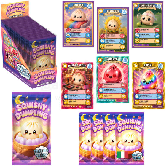 KARTY KOLEKCJONERSKIE SQUISHY DUMPLING