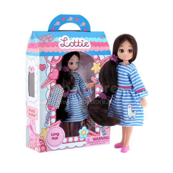 Lottie spalvinga lėlė