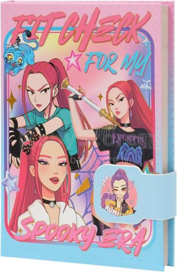 Hardcover Notebook Huntrix  Art.299486  Notebook for girls
