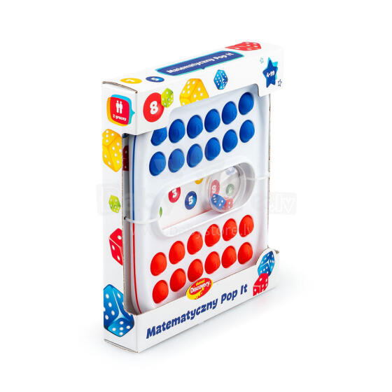 DUMEL DD 30881 Mathematical POP IT Red-Blue