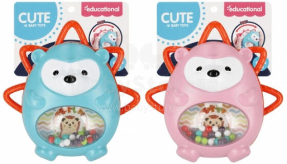 Rattle / Teether - 524406 - HEDGEHOG