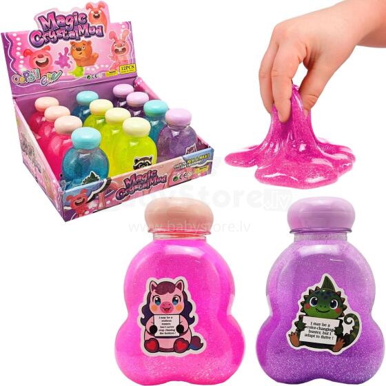 MASA MAGICZNA SLIME BROKATOWA ZWIERZĘTA