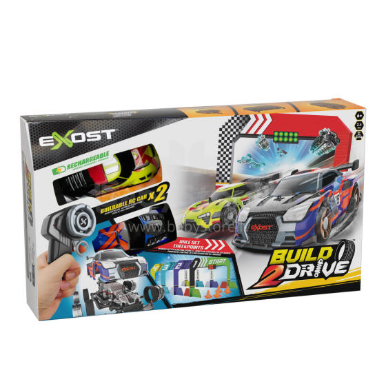 EXOST Radio control cars set Build 2 Drive Duo