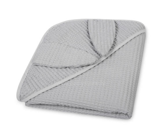 BATH COVER WAFFLE GREY 110X110