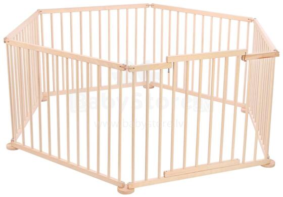 Wooden Playpen Hexagon Art.30298