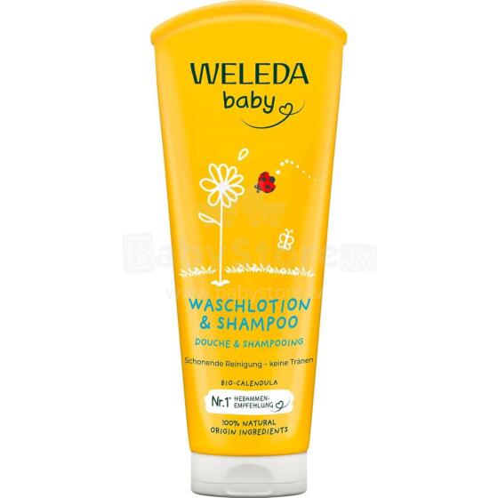 Weleda Art.WL52312 Medetkų šampūnas ir dušo muilas 200ml