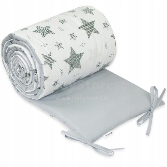 Ankras Star Art.41217 Grey Cot apsauga 180 cm