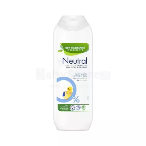 Neutral Baby Wash Gel Art.285101 Детский гель для умывания 250 мл.
