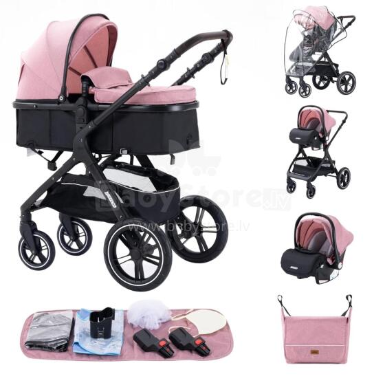 Kids Buggy 3 in 1 Art.X1 Pink
