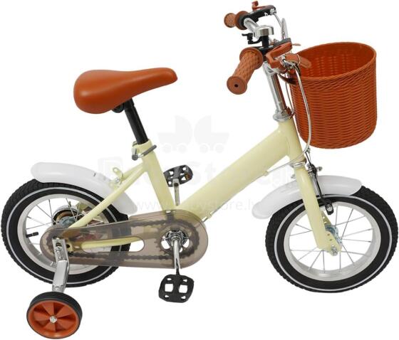 Kids Bike Wheels Collas 12' Beige Art.92089  Vaikų dviratis su dviračiu