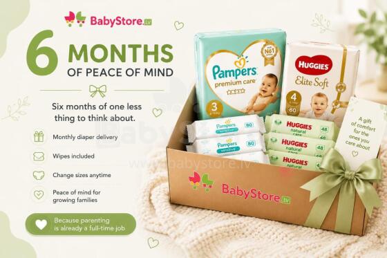 🎁 6 Months of Peace of Mind Подарок комфорта для тех, о ком вы заботитесь.