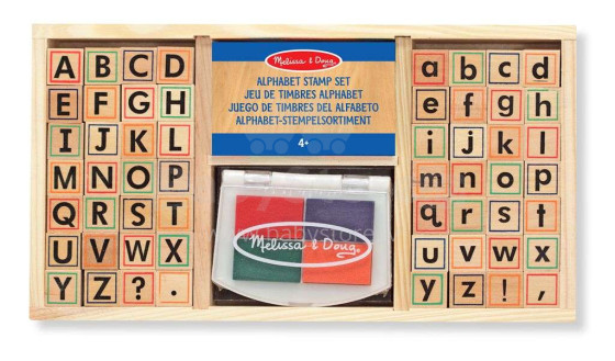 Melissa&Doug Stamp Sets Alphabet Art.13557
