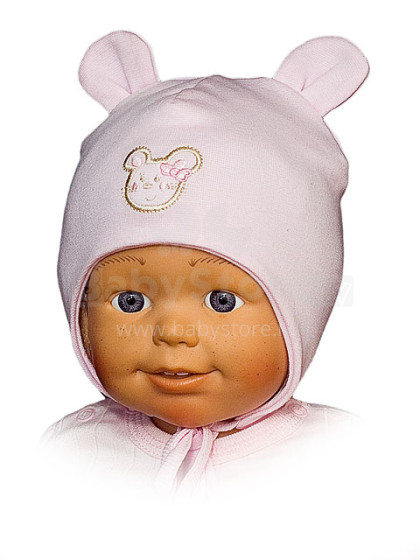 Lorita medvilnė Kūdikių kepurė pavasario-vasaros menas. 418