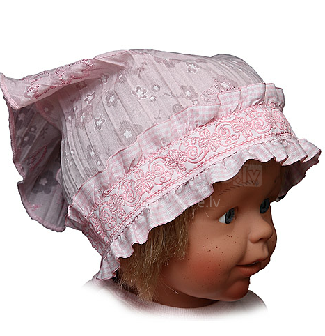 Lorita lininė kūdikių kepurė Pavasario-vasaros menas. 960