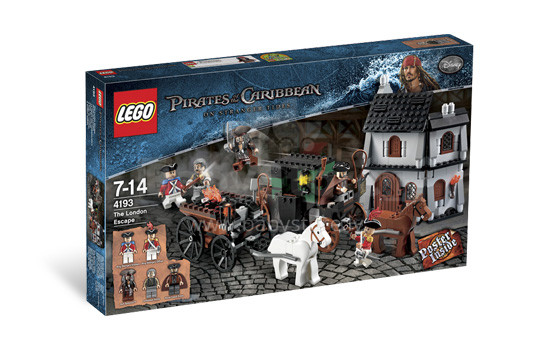 Lego 4193 Lego Pirates Caribbean Escape from London