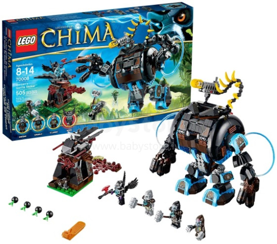 Lego Chima Fighting machine Gorillas Gorzana  70008