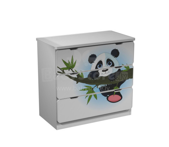 AMI 3S Panda  Детский  стильный  комод  82x80x45,5см