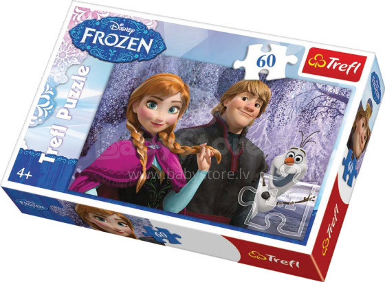 Trefl Frozen 17259 Dėlionė Ledo širdis