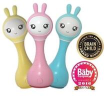 Alilo Smart Hare R1 Yellow LV – Interactive Musical Developmental Toy for Children from 0+ with Latvian Voice