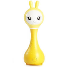 Alilo Smart Hare R1 Yellow LV – Interactive Musical Developmental Toy for Children from 0+ with Latvian Voice