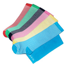 Weri Spezials Strips K210 Kids cotton tights 56-160 sizes