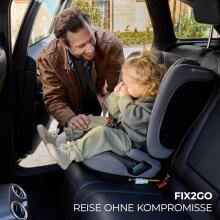 KinderKraft Fix2Go  i-Size Car Seat 76-150 cm Art.104696 Black Automobilinė kėdutė 9-36 kg