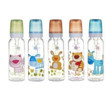 Canpol Babies Art.11/841 Plastmasas pudelīte BPA Free, ar silikona knupīti ,250 ml