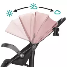 KinderKraft'20 Cruiser Art.KKWCRUIPNK0000 Rožinis keturių ratų sportinis vežimėlis