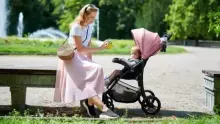 KinderKraft'20 Cruiser Art.KKWCRUIPNK0000 Rožinis keturių ratų sportinis vežimėlis