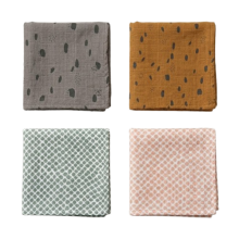 La bebe™ Muslin Face Cloth Spot Storm 1 pcs. (30×30 cm)