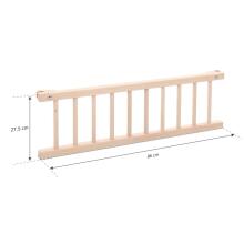 Kidsworld Wood Bed Rail Art.132313 Natural Lopšio apsauginė užtvara 86 x 27,5 cm