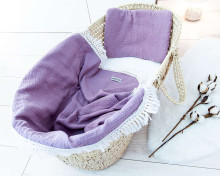 Baby Love Muslin Blanket Art.132919 Violet Высококачественное  муслиновое одеялко/пледик