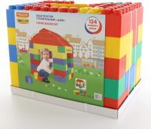 Polesie Blocks XXL Art.37473 Constructor - Big Cubes House (134 pcs)