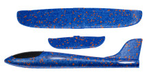 Ikonka Art.KX7839 Lidmašīna planieris polistirola jauktā krāsā 49,5cm