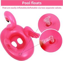 Kidsworld Flamigo Pool Art.148448 Надувной матрас  для детей Фламинго