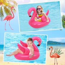 Kidsworld Flamigo Pool Art.148448 Надувной матрас  для детей Фламинго