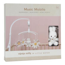 Little Dutch muzikinė karuselė Miffy Vintage Little Flowers Art.NIJN771