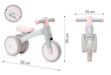 MoMi Tedi Art.ROBI00036 Pink mini velosipēds