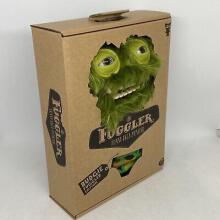 Fuggler Budgie Edition (Count Underoo McGoo) – juokingas bjaurus monstriuko pliušinis žaislas su žmogaus dantimis