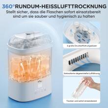 Bear Steriliser for Baby Bottles with Drying Function 4-in-1 Art.15213 Steriliser for Baby Items, Baby Bottles & Breast Pump Accessories