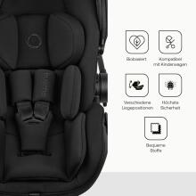 Bugaboo Otter by Nuna i-Size Art.152372 Mineral Black  Aвтокресло 0-13кг
