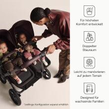 Bugaboo Donkey 6 Mono Complete Art.152406 Moon Grey Kūdikių universalus vežimėlio transformatorius