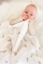 Bebe Basic Muslin Art. 056 Cotton muslin gauze swaddle 1 pc, 70x80 cm