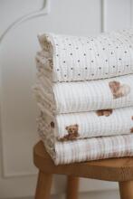 Bebe Basic Muslin Art. 056 Cotton muslin gauze swaddle 1 pc, 70x80 cm
